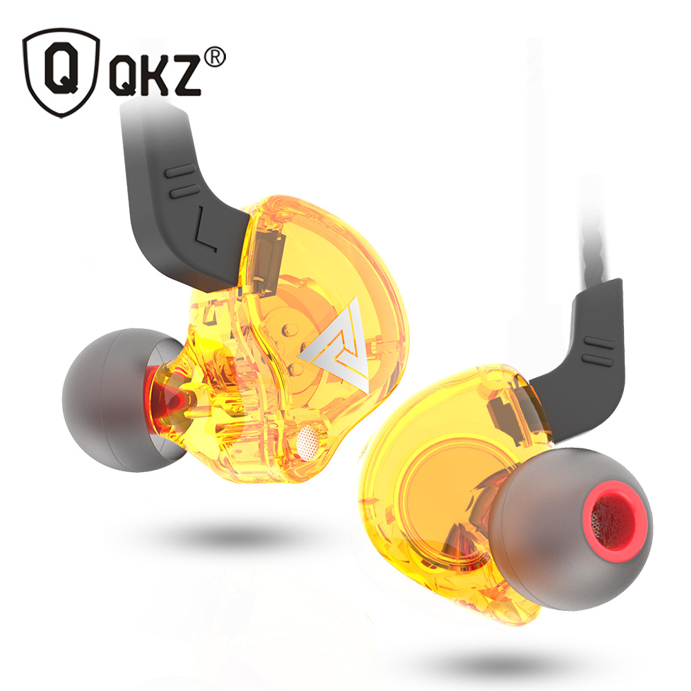 QKZ AK6 Sports Hearset Ранее кондиционирование, принесение макро -бас -мобильных наушников Magic Sound Explosion Explosion