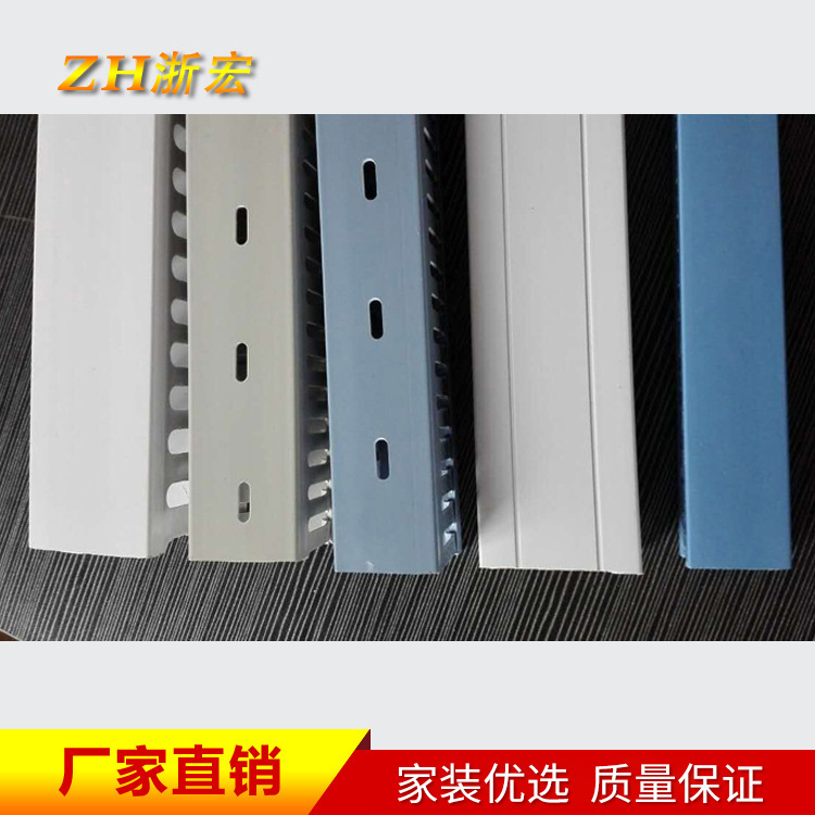(Горячие изделия) Производитель Оптовая торговля 50*50PVC Пластиковый проволочный бак.