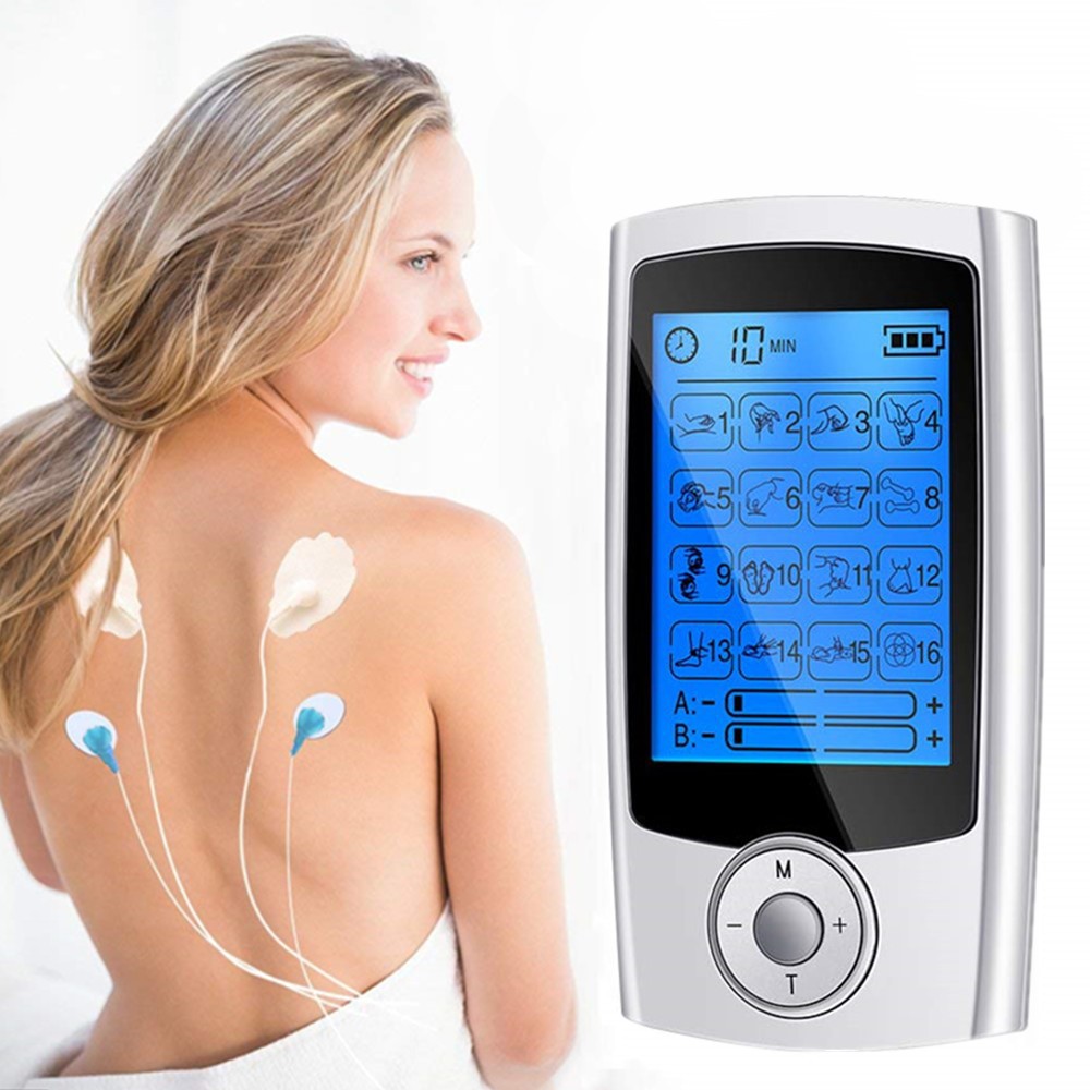 Amazon New 16 -Module Tens Massage Device Цифровой Meridian Цельный массаж инструмент физиотерапия