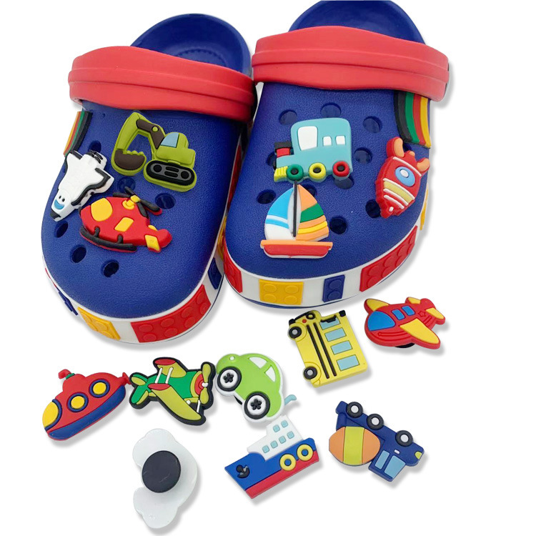 (Трансграничная торговля), тапочки в стиле Crocs, мультяшная пряжка для обуви из ПВХ, браслет, декоративный аксессуар, Amazon
