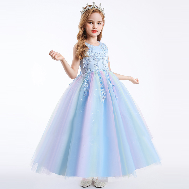 Carlisa Garisa Girls Dress Dress Dress Press Press Seatevess Speed ​​Performance Ведущий Princess Skirt Cross -Bordder