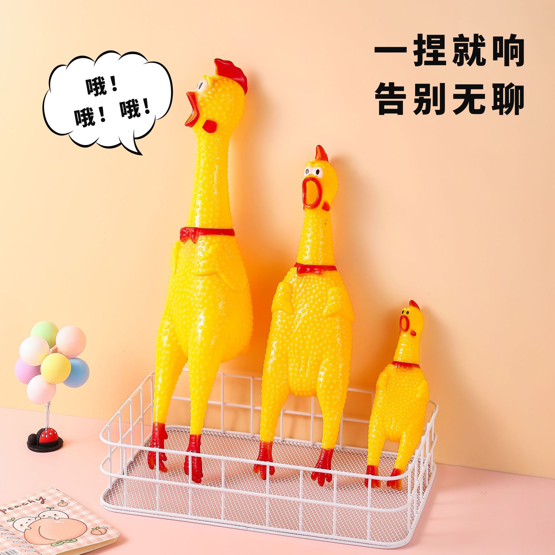 (Оптовые продажи), игрушка из пластика, кричащая курица, издает звуки
