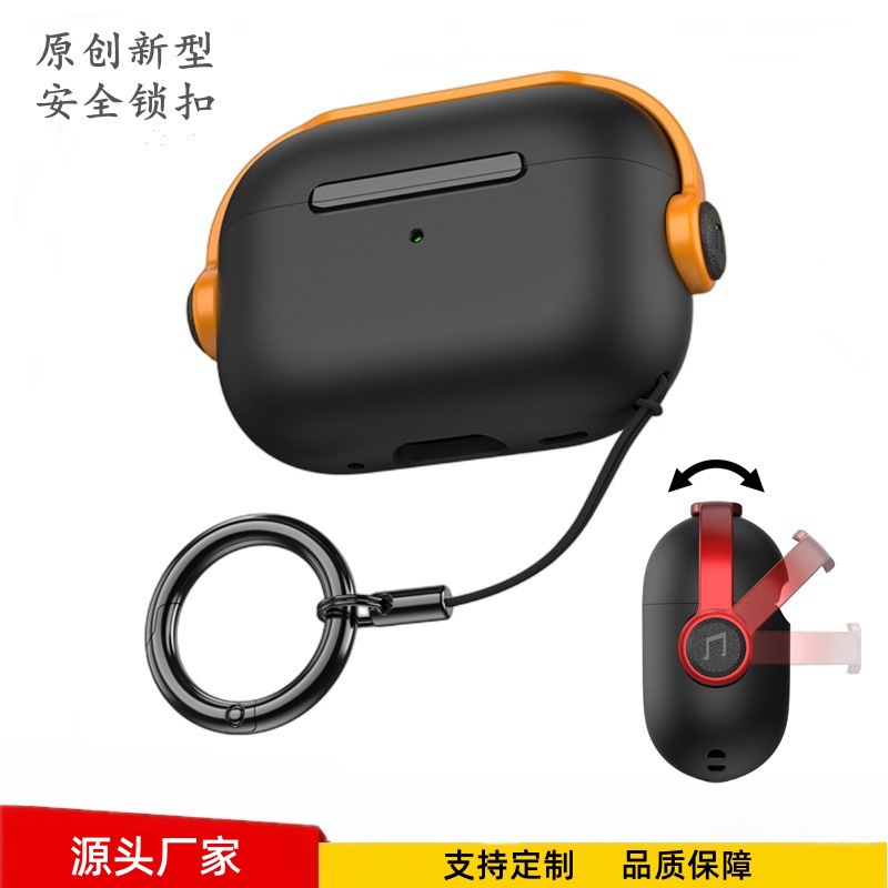 Apple, совместимые наушники, милый защитный чехол, pro2, bluetooth