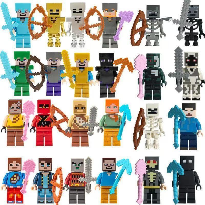 Lego, (Оптовые продажи), конструктор, игрушка, деревянный человек, кукла, минифигурки, мелкие частицы