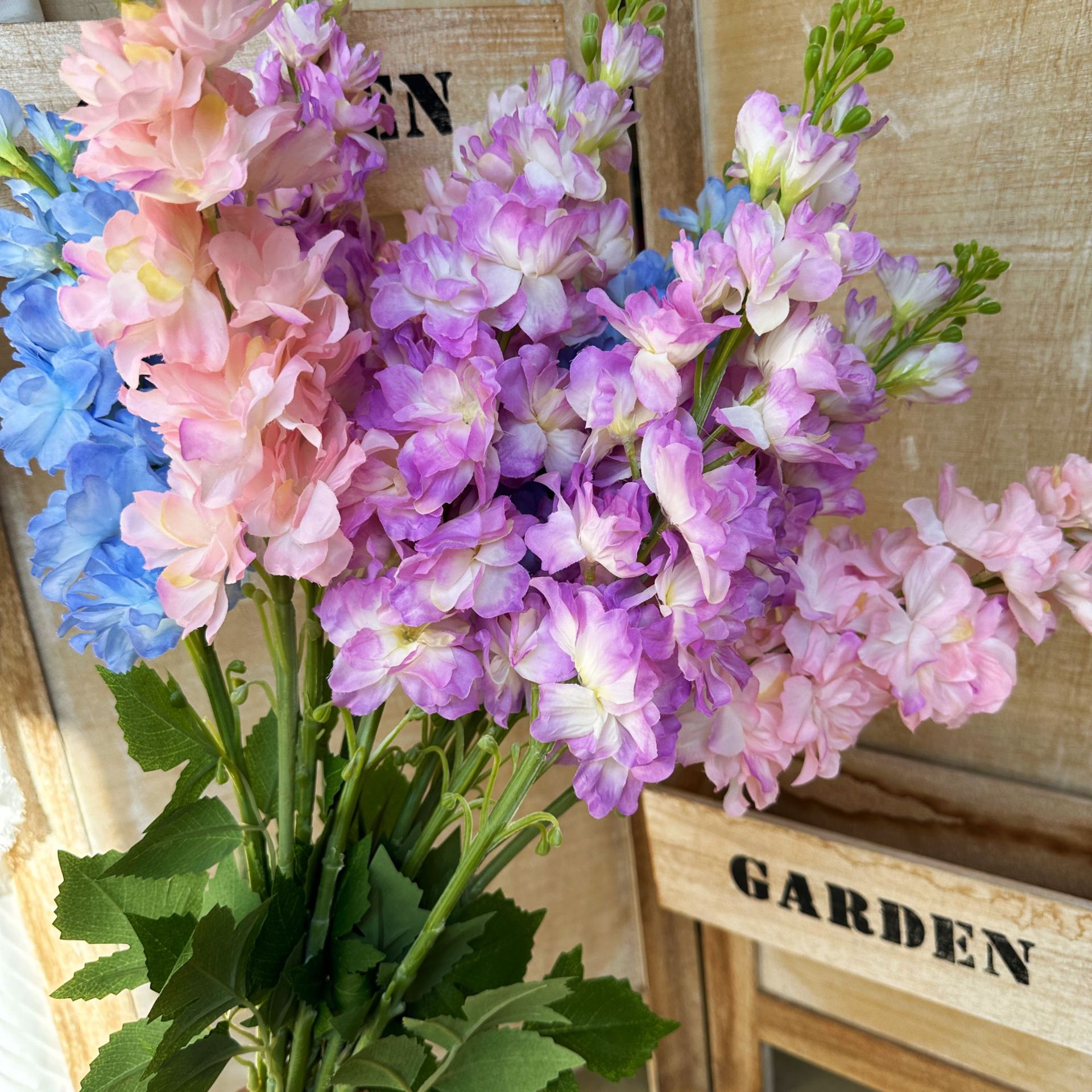Delphinium hyacinth Home Style Big Flight Wallow Home Украшение свадебное фальшивое симуляция цветка цветок